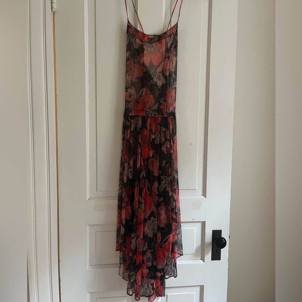 NWT Free People Floral Midi Slip Dress - Picture 4 of 8